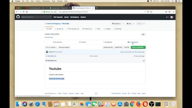 Git introduction tutorial in 12 minutes | GitHub | For Beginners смотреть онлайн