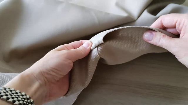 Как мнется канвас Тауп 100% хлопок 24унц (24oz canvas cotton). смотреть онлайн