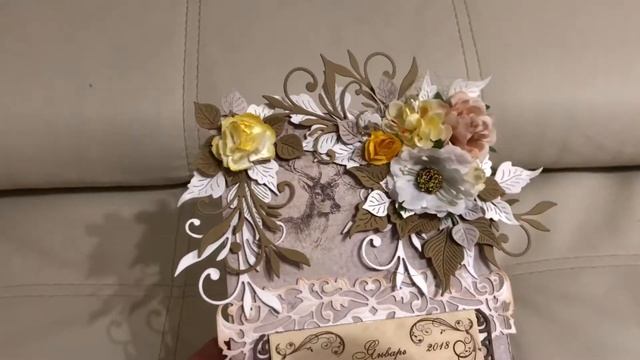 95. Скрапбукинг: календарик своими руками