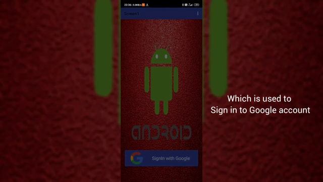 My first app which uses | Google Firebase to Sign-in to Gmail account. смотреть онлайн