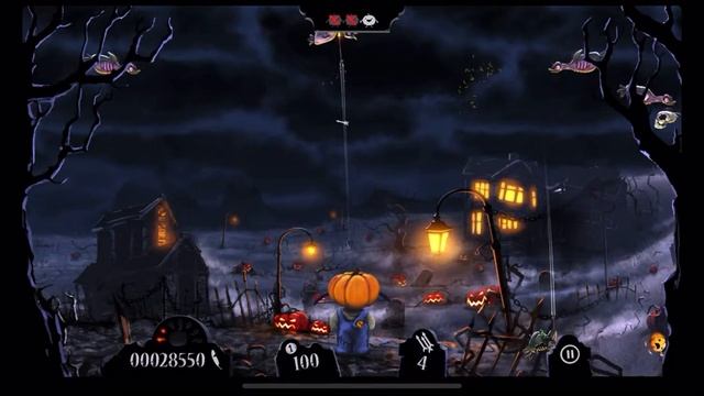 Shoot The Zombirds Halloween zombie pumpkinhead Jack Skellington Gameplay Walkthrough iOS Episode 9 смотреть онлайн