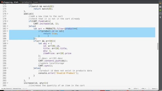 LocalStorage Shopping Cart - PART 3 смотреть онлайн
