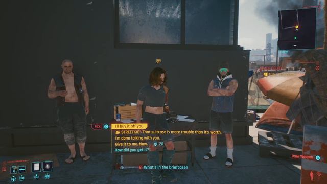 Cyberpunk 2077 Street Kid Dialogue when you speak to the bums смотреть онлайн