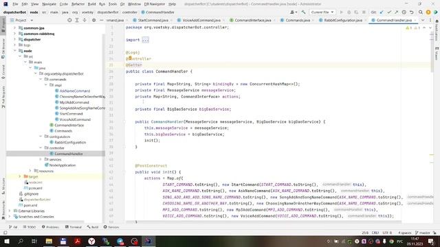 Java Code Review Telegram Bot. Анкетирование студии записи. смотреть онлайн