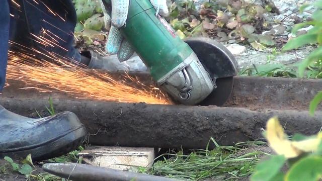 Как распилить рельс вдоль и поперек своими руками смотреть онлайн