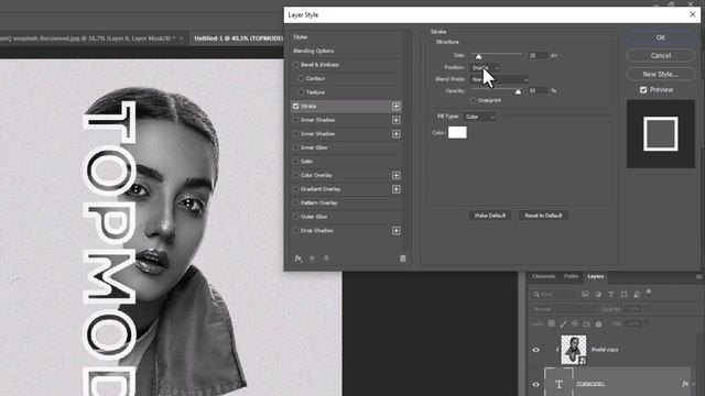 Tutorial for beginners | Poster Design Tutorial in Photoshop смотреть онлайн