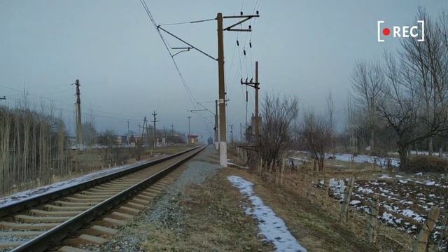 г. Газалкент | 2021г. Электричка - Поезд ЭР2Р | Ташкент - Ходжикент | Снято из Газалкента! смотреть онлайн