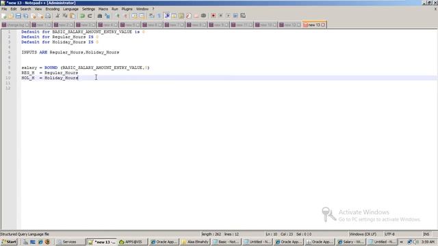 Oracle HRMS Payroll S2, Salary Basis, OverTime, Basic Salary смотреть онлайн