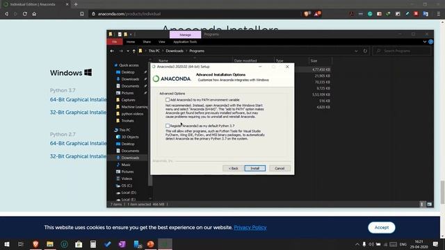 Install Anaconda, Jupyter Notebook and Spyder on Windows смотреть онлайн