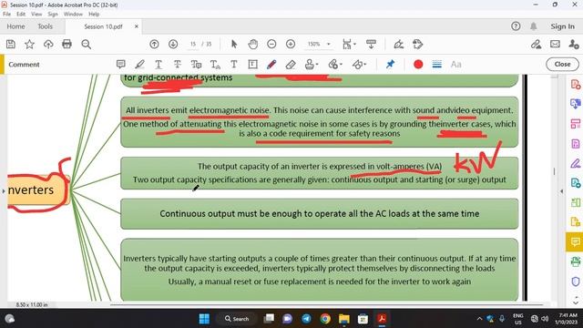Session 10 (Part 2) - Solar Photovoltaic Power Plants - Renewable Energy Course (3rd EPE)