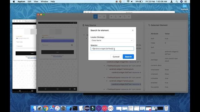 Inspect Android Native App Using Appium Desktop App смотреть онлайн