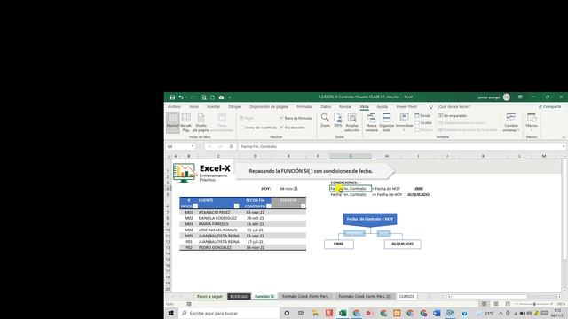 CLASE 1 - CURSO PRACTICO EXCEL AVANZADO EXCEL-X смотреть онлайн
