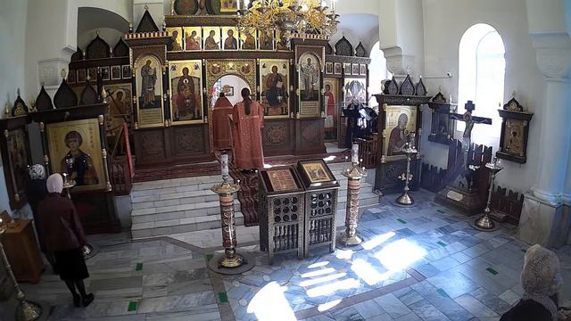 16.05.2020 Прп. Феодосия, игумена Киево-Печерского. Часы. Литургия. смотреть онлайн