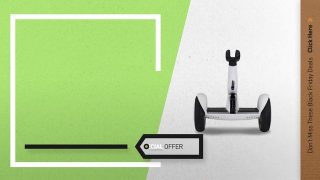 Top Black Friday SEGWAY MiniPRO: SEGWAY miniPRO | Smart Self Balancing Transporter, 2018 Edition | смотреть онлайн