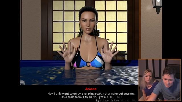 Playing a One Night Stand Simulator with my Girlfriend... смотреть онлайн
