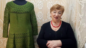 Платье "Ёлочка - считалочка". Мастер-класс по вязанию крючком от О. С. Литвиной.