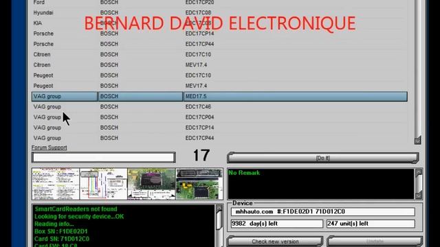 Programme EDC17 Immo Service Tool V1 2