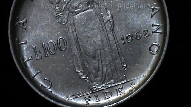 Koin Vatican City 100 lire,1962 #vatican #vaticancity смотреть онлайн