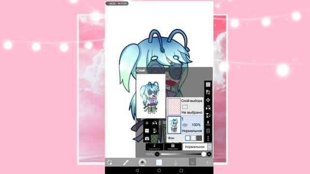 КАК ЛЕГКО И БЫСТРО НАРИСОВАТЬ АРТ?? ( Gacha life ) смотреть онлайн