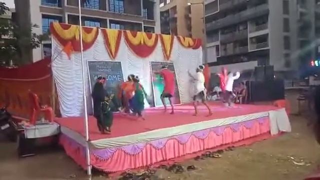 school dance of saraswati vidya mandir ulwe node aai tuza deul смотреть онлайн