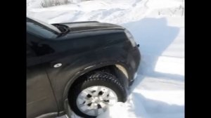 subaru xv, nissan x-trail, renault daster на зимнем бездорожье