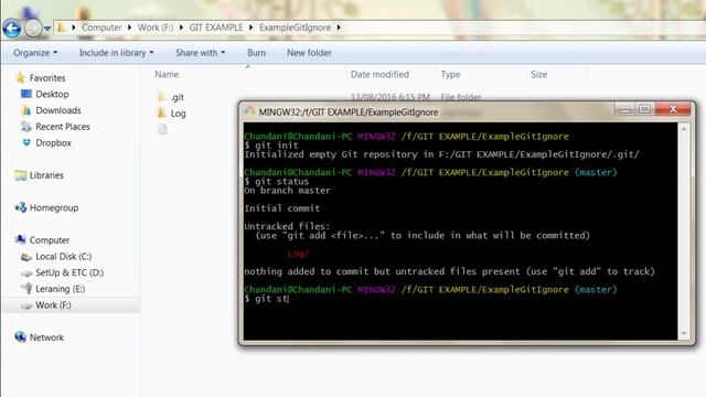 Git Ignore Changes смотреть онлайн