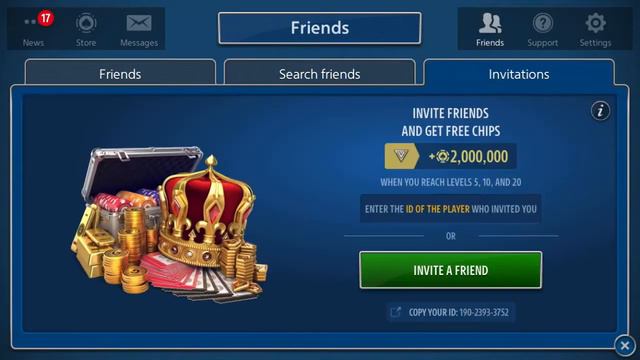 How To Add/Play & Invite Friends in Texas Holdem Poker смотреть онлайн