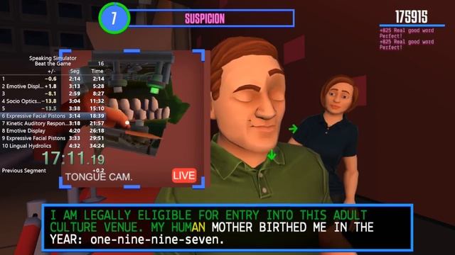 Speaking Simulator speedrun - Beat the Game 33:57 смотреть онлайн