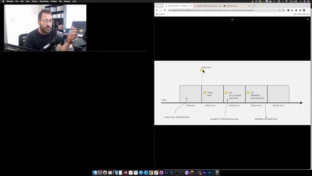 Node course | Request delegation from faucet and Stake distribution snapshots. смотреть онлайн