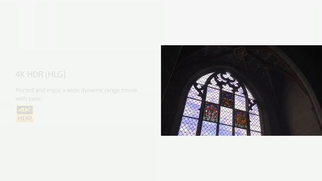 Product Feature - 4K HDR(HLG) | FDR-AX700 | Sony | Handycam® смотреть онлайн