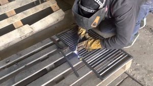 Лучшая решетка для гриля! Своими руками!