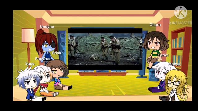 Реакция персонажей андертейл на Атака Мертвецов смотреть онлайн