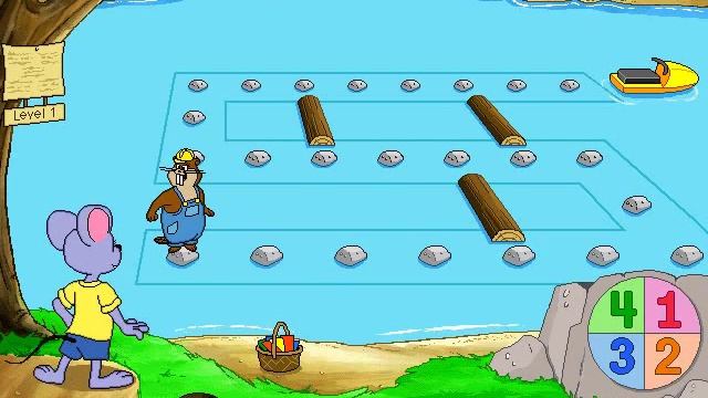 Reader Rabbit Kindergarten - Part 2: Number Lumber (Hiking Tools) смотреть онлайн