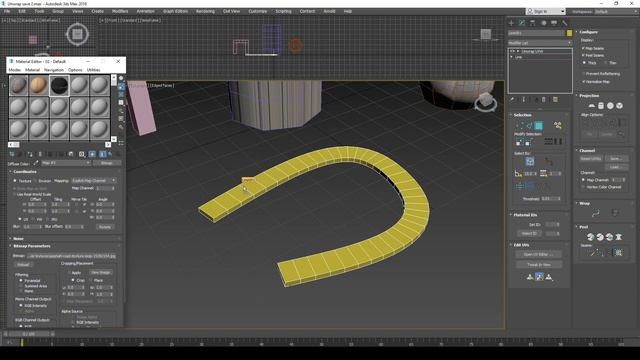 3Ds Max Unwrap UVW part 3 смотреть онлайн