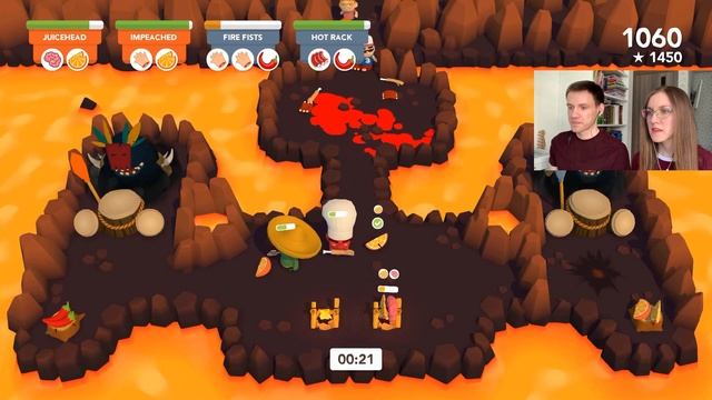 Cannibal Cuisine - #7 - ALL HANDS ON SKEWER (2 Player Co-op Gameplay) смотреть онлайн