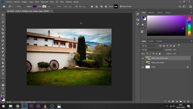 VOLTEAR y ROTAR una IMAGEN en Photoshop ?✅ смотреть онлайн