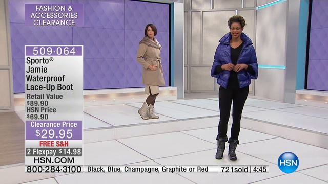 Sporto Jamie Waterproof LaceUp Boot смотреть онлайн