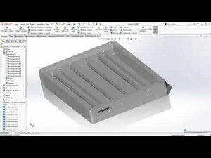 Создание УП на примере детали в SolidWorks CAM для базового понимания