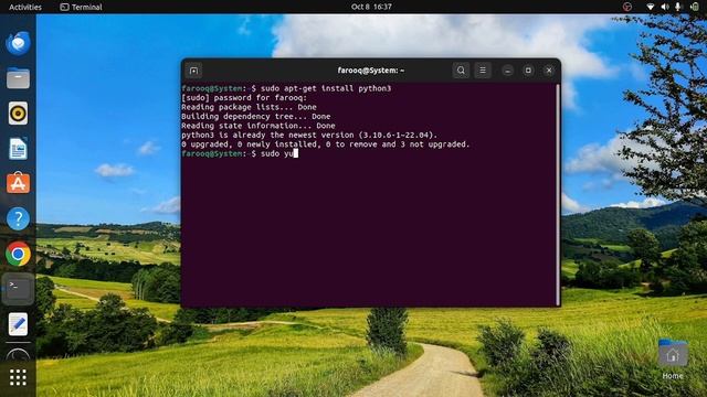 Installation of #Python in LInux смотреть онлайн