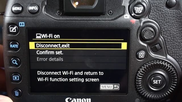 Canon 5D Mark IV - WiFi To Phone Or Laptop