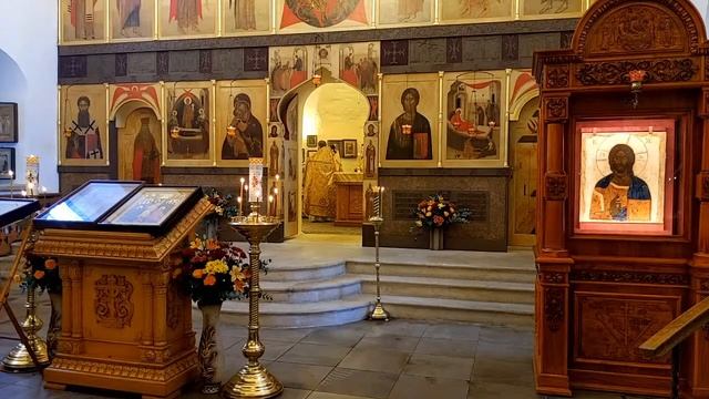 Неделя 19-я по Пятидесятнице. Память святых отцов VII Вселенского Собора. Прп. Амвросия Оптинского. смотреть онлайн