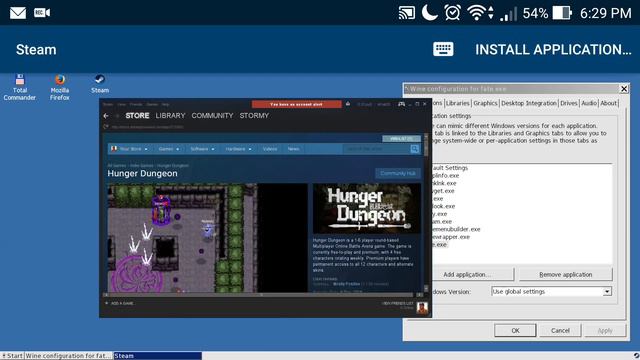 Running STEAM WINDOWS app on Zenfone 2 NATIVELY via CrossOver Preview смотреть онлайн
