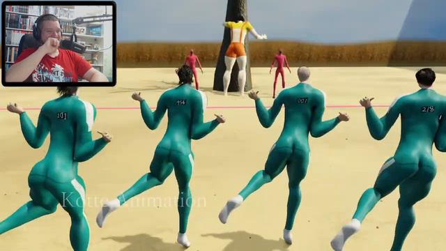 Pro Squid Game Players be like: | РЕАКЦИЯ НА Kotte Animation смотреть онлайн