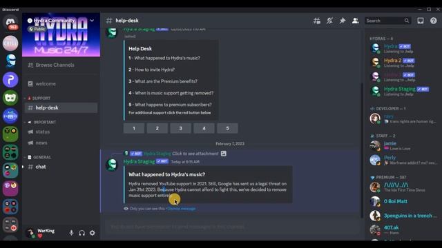 YouTube Killing Every Discord Music Bot? | Youtube Legal Team's Notice смотреть онлайн