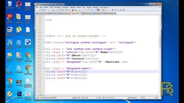telugu web tutorials bootstrap part7 navigation dropdown menu смотреть онлайн