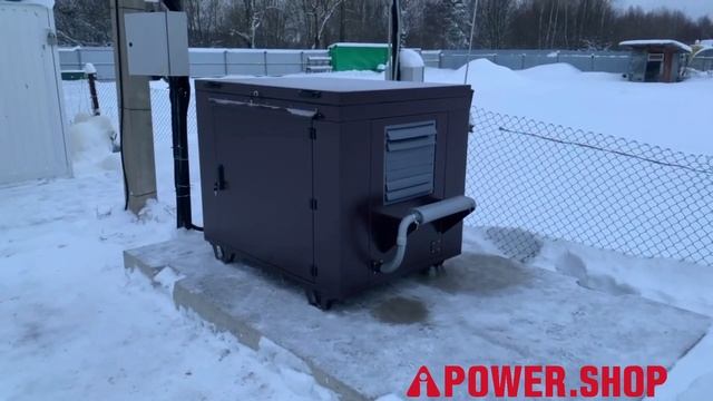 Монтаж резервного генератора для дома в кожухе с автозапуском A-iPower a8500ea. (Середниково) смотреть онлайн