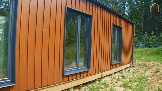 Дом в стиле Барнхаус М110 смотреть онлайн