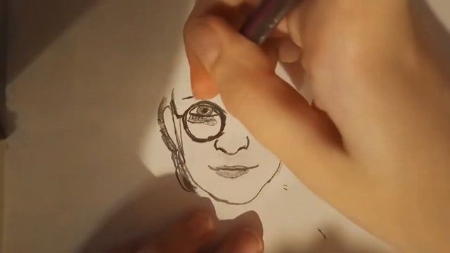 РИСУЕМ ГАРРИ ПОТТЕРА КАРАНДАШОМ ? смотреть онлайн