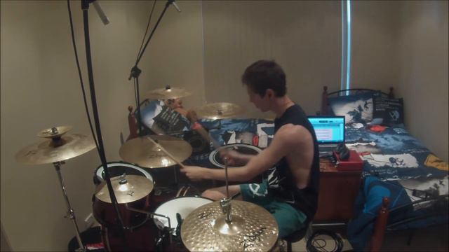 Homage - Looming l Drum Cover l Aiden Ruddle смотреть онлайн
