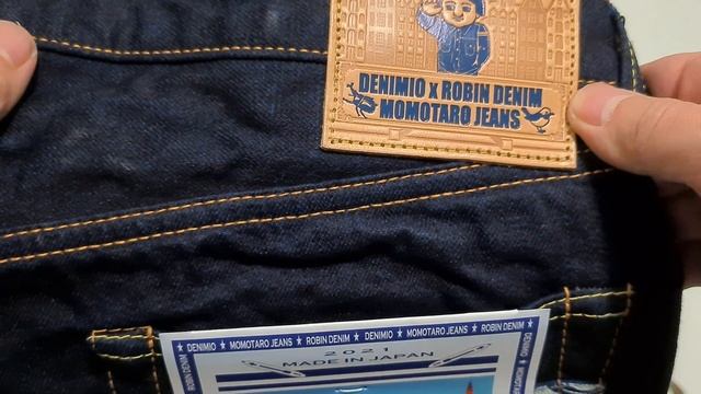 MOMOTARO JEANS × ROBIN DENIM × DENIMIO COLLAB MODEL COBALT BLUE - ДЕНИМ С ЯРКИМ ЦВТОМ КОБАЛЬТ смотреть онлайн